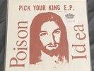 Poison idea-Pick Your King Rare Red Wax Sado-Nation Wipers Lockjaw Kings Of Punk