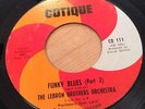 THE LEBRON BROTHERS ORCH[FUNKY BLUES PART II]MINT BOOGALOO LATIN SOUL 45 Cotique
