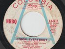 EDDIE COCHRAN-C'MON EVERYBODY/ROCKET NUMBER 9 COLUMBIA PROMO STAMPED WGTA RARE