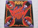 KISS Sonic Boom vinyl LP gatefold PRINTED INSERT blue vinyl