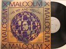 Malcolm X Lp His Wit & Wisdom On Douglas - Vg+ / Vg++