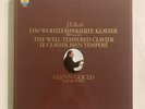 J.S. BACH  the well tempered clavier  GLENN GOULD  4 lp box set