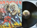 Iron Maiden Number of the Beast EMI First Press Vinyl LP 1982 w/ Bonus Poster