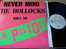 EX 1977 PUNK original USA pressing Lp album SEX PISTOLS Never Mind the Bullocks