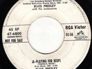ELVIS PRESLEY / DINAH SHORE RARE PROMO EP on RCA VICTOR DJ-56 1S ORIGINAL
