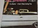 Roy Orbison RAREST USA 1960 Picture Sleeve & 45 I'm Hurtin’ Monument EX