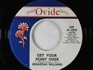 Crossover Soul 45 - Sebastian Williams - Get Your Point Over - Ovide - VG++