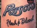 Poison Flesh & Blood 1990 OG Vinyl LP Record UK  CI248493 Hype Sticker VG/VG+