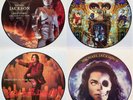 Michael Jackson - 4x Promo Picture Discs (HIStory+Dangerous+Blood .. +Ghosts)