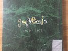 GENESIS 1970-1975 200GR 1/2 SPEED LTD TO 1000 SEALED 5 LP vinyl BOX SET RARE