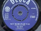 The Poets That’s The Way It’s Got To Be UK 7” 45