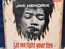 Rare Jimi Hendrix LET ME LIGHT YOUR FIRE Singapore 7” 45rpm Radio Station Sample