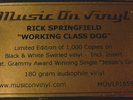 Limited LP Edition  180g - Rick Springfield - Working class dog - r1 ►Info