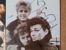 A-ha Autographed Cry Wolf Limited Foldout Sleeve UK 7