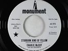 Northern Soul 45 - Charlie McCoy - Stubborn Kind Of Fellow - Monument - VG+
