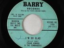 Northern Soul 45 - Frank Howard & the Commanders - I'm So Glad - Barry