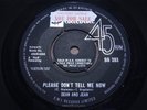 DEAN AND JEAN   Please Don't Tell Me Now   MINT   STATESIDE SS 283   Mod R&B Sou
