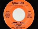 Modern Soul Boogie Vocoder 45 - Eclipse - When It Hits - Quatom - rare