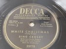 78 RPM Bing Crosby DECCA 23778 White Christmas / God Rest Ye Merry Gentlemen EXC