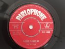 THE BEATLES - Please Please Me 1963 1st Red Label Rarest Review Copy 3GO/JR EX