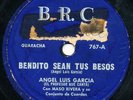 ANGEL LUIS GARCIA Bendito Sean Tus Besos 78 RPM LATIN Guaracha - HEAR