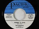 Sweet/Northern Soul 45 - Monzas - Where Is Love/Baby You Know - Pacific