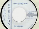 45RPM, VENTURES ' WALK - DON'T RUN , RARE LABEL ' EXCELLENT ' NICE