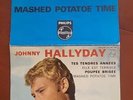 Johnny Hallyday - Curieuse pochette papier du disque PHILIPS 432.861