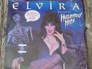 Elvira Presents Haunted Hits Double LP Vinyl W Unused Poster In Shrink VG+, VG+