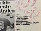 VICENTE FERNANDEZ Palabra De Rey AUTOGRAPHED   1970 MEXICO LP 1at Press Latin
