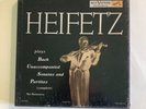 HEIFETZ  plays BACH UNACCOMPANIED SONATAS & PARTITAS  3 lp box set