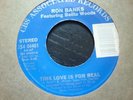 ron banks/belita wood. this love is real cbs usa orig soul 45