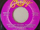 The Darnells - Too Hurt To Cry, Too Much In Love To Say Goodbye (7