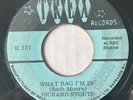 RICHARD STOUTE _ Northern Soul _ WHAT BAG I'M IN _ Barbados 45 Caribbean 7