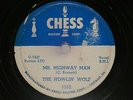 Howlin Wolf 78 Rpm Record Chess 1510 Mr Highway Man / Gettin Old And Grey