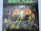 Over Kill - Under the Influence Vinyl Record 1988 Megaforce Records Release