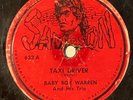 Baby Boy Warren - 'Taxi Driver' - Sampson 633 - RARE Detroit Blues 78rpm