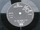 THE BEATLES 1965 UK 45  WE CAN WORK IT OUT  1980s SOUTHALL PRESSING NOT FOR SALE