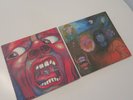 RARE 2 KING CRIMSON GOLD MEDAL RECORDING LP In the Court In The Wake Of Poseidon