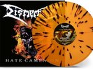Dismember - Hate Campaign - Transparent Orange W/ Black Splatter [Used Very Good