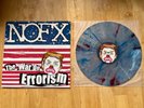 NOFX The War On Errorism Trump Red White And Blue Smoke Color Vinyl *SKIPS*