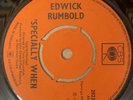 Edwick Rumbold,Specially When,1966 45rpm,rare mod freakbeat UK BIDS only