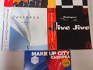 Casiopea Vinyl Stereo LP  Records Set of 5 with  Card for Autographs