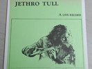 Jethro Tull A Live Record Vinyl Lp