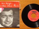 EP Original 1968 Serge REGGIANI dédicacé à l'Olympia - Jacques CANETTI  261.011