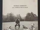 GEORGE HARRISON ALL THINGS MUST PASS STCH 639 EX 3 LP VINYL W/ ORIGINAL POSTER