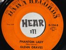 Crude TN Country Rocker Rockabilly 45 GLENN GRAVES Phantom Lady DAWN mp3 obscure