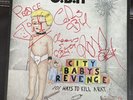 GBH City Babys Revenge 2014 Cleopatra Records Yellow Vinyl Signed Framed