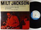 Milt Jackson - With The Thelonious Monk Quintet LP - Blue Note Mono DG Ear LEX