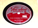 78RPM THE SPANIELS-YOU PAINTED PICTURES / HEY SISTER LIZZIE